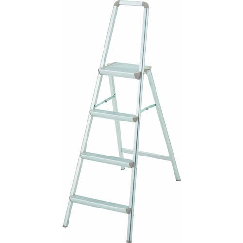 ハセガワ 天板幅広上枠付きアルミ踏台 SREW型 4段 ( SREW-11A ) 長谷川工業(株) ( K0I65 )