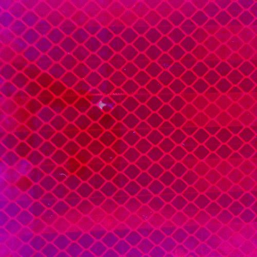 TRUSCO 超高輝度反射シート プリズム型 227mmX227mm 赤 ( HS-2222P R(レッド)227X227MM ) トラスコ中山..