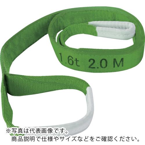 TRUSCO ( トラスコ中山 ) ベルトスリング わかるスリング(両端アイ形)25mmX10.0m (...
