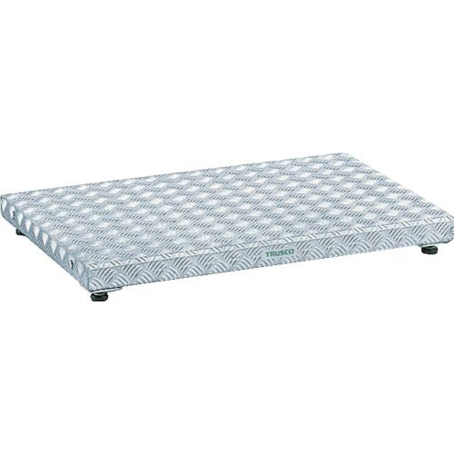 【SALE価格】TRUSCO 低床式アルミ製ステップ 900X600XH90~120 ( TFS-0960AL ) トラスコ中山(株)