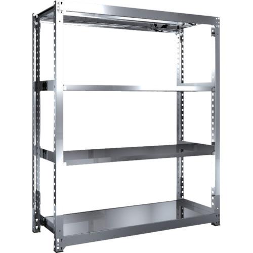 TRUSCO ステンレス棚 SM3型 1500X571XH1800 4段 単体 ( SM3-6564 ) トラスコ中山(株)