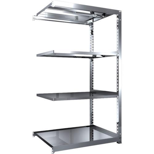 TRUSCO ステンレス棚 SM3型 1200X921XH2100 4段 連結 ( SM3-7494B ) トラスコ中山(株)