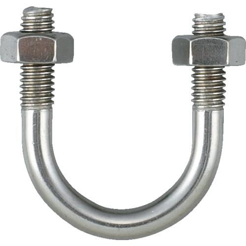 【SALE価格】TRUSCO PC管用Uボルト SUS304 呼び径25A ねじ径W3/8 ( TPCU-BT25A-S (25A) ) トラスコ中山(株)