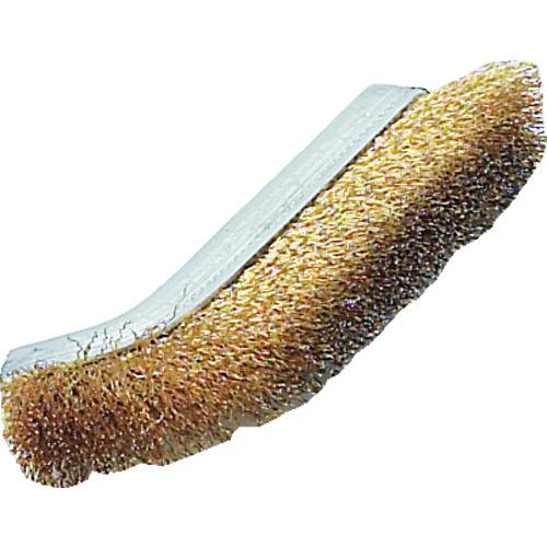 TRUSCO スペアブラシ フラットJ型・J型兼用 真鍮 (10個入) ( TB-2044S-10 ) トラスコ中山(株)