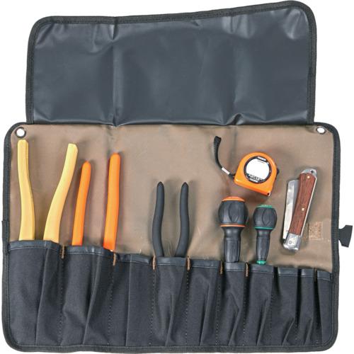 TRUSCO 電気工事士技能試験工具 8点入 ツールロールセット ( DKS-7B ) トラスコ中山(株)