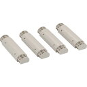 TRUSCO プラ棚用 脚のみ4本セット 高さ250mm用 ( TPT-250K ) トラスコ中山(株)