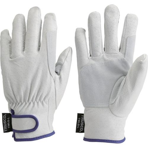 TRUSCO マジック式防寒豚本革手袋 当て付タイプ LLサイズ ( TWLG-LL ) トラスコ中山(株)