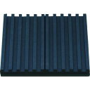 TRUSCO 防振パット 耐熱・耐油性 ミニシートタイプ 50×50 厚み10mm 合成ゴム ( OHS-10-50CR ) トラスコ中山(株)