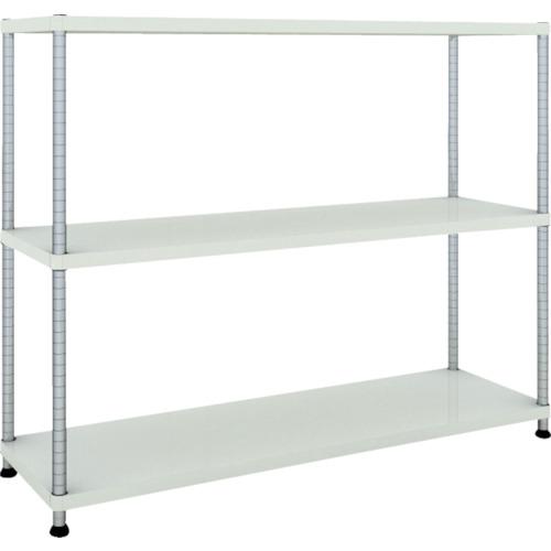 TRUSCO スチールラック フェニックスラック 1500X450 3段 W色 抗菌粉体塗装 ( PER-4543-W ) トラスコ中山(株)
