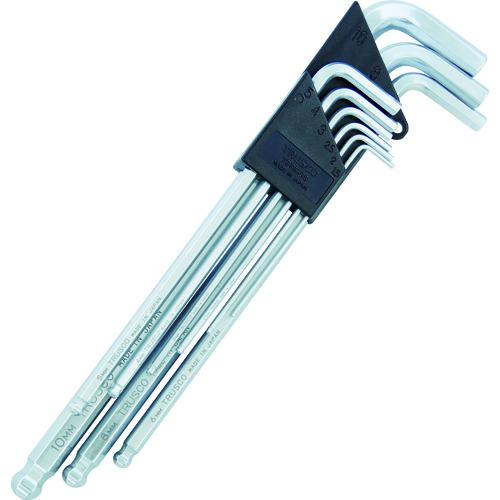 TRUSCO 角曲げボールポイント六角棒レンチセット 9本組 ( TBRK-9S ) トラスコ中山(株)