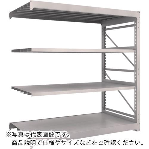 TRUSCO スチールラック M10型重量棚 1800X900XH1800 4段 連結 ネオグレー ( M10-6694B NG(ネオグレー) ) トラスコ中山(株)
