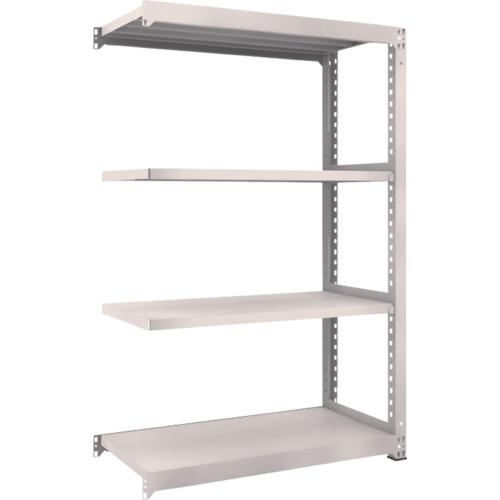 TRUSCO スチールラック M5型中量棚 1200×571×H1800 4段 連結 ネオグレー ( M5-6464B NG(ネオグレー) ) トラスコ中山(株)