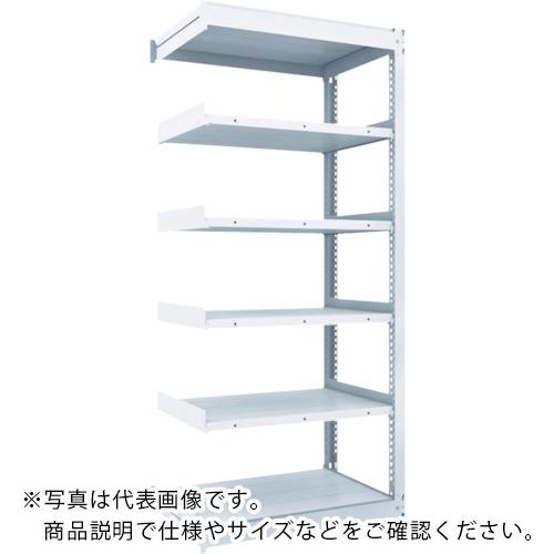 TRUSCO TUG型中量ボルトレス棚 300kg 連結型 1200×776×H2100 6段 ( TUG300-74J-6B ) トラスコ中山(株)