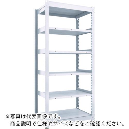TRUSCO TUG型中量ボルトレス棚 300kg 単体型 1555×776×H2100 6段 ( TUG300-75J-6 ) トラスコ中山(株)