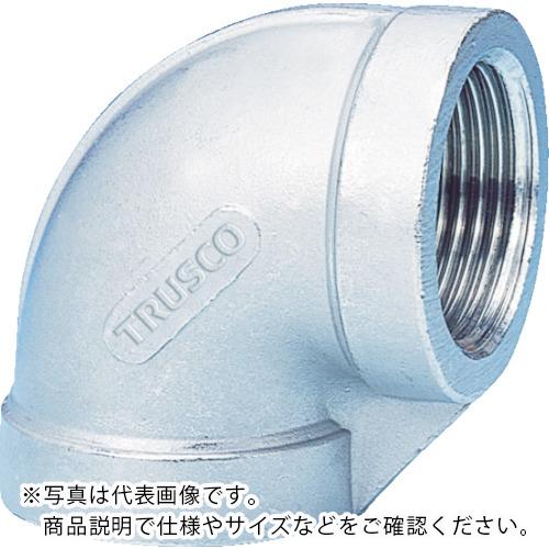 TRUSCO ねじ込み管継手 SUS 90°エルボ 8A ( TLL-8A ) トラスコ中山(株)