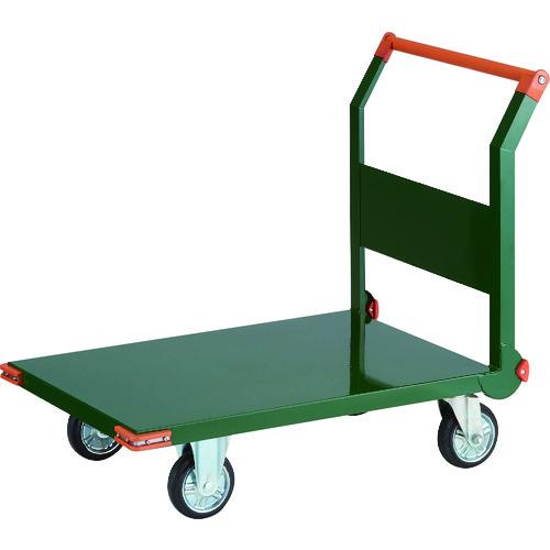 TRUSCO 鋼鉄製運搬車 900X600 ハンドル側自在車 ( SH-2R ) トラスコ中山(株)