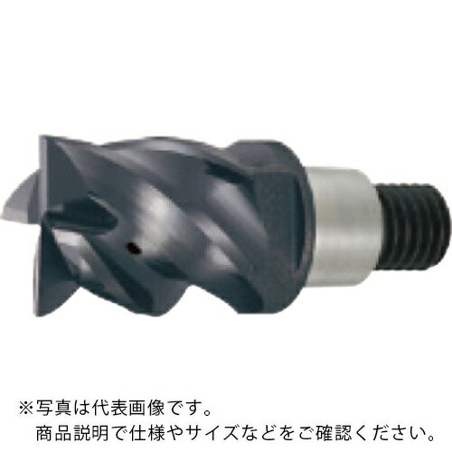 三菱 4枚刃難削材加工用 超硬クーラントホール付制振スクエアヘッド20mm (コート品) EP7020 ( IMX20S4HV20020S EP7020 ) 三...