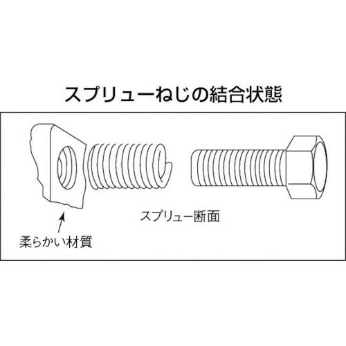 TRUSCO　スプリュー　M12X1．75　10個入 P-M12175X2DNS ( PM12175X2DNS ) トラスコ中山（株） 3