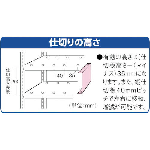 TRUSCO　軽量棚用縦仕切板用　ファスナー VX-F ( VXF ) トラスコ中山（株）