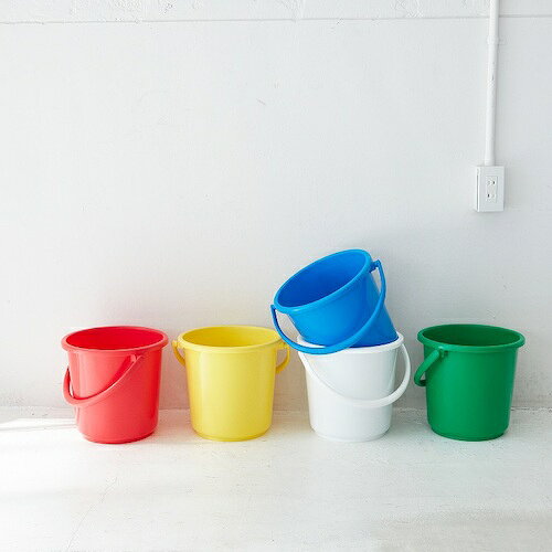 TRUSCO ( トラスコ中山 ) PPカラーバケツ 22L 赤 ( TPPB-22-R )