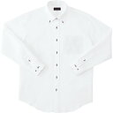 サンエス メンズ長袖シャツ ホワイト/4Lサイズ ( JB51361 11ホワイト 4L ) サンエス