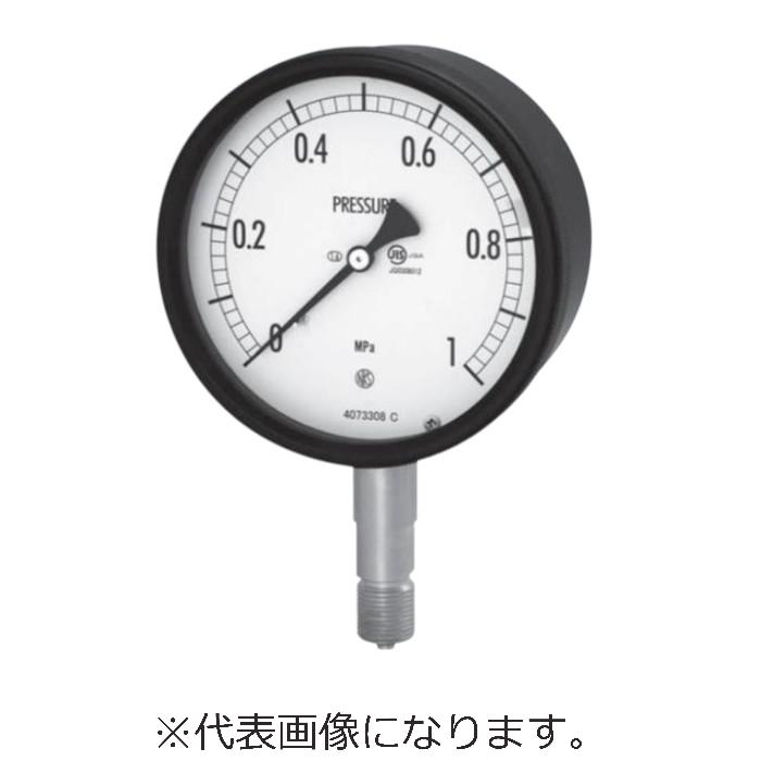 長野計器 密閉形圧力計面径Φ60（立形A枠、Φ60、0〜5MPa） ( BA10-121X5MPA ) 長野計器(4)