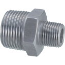 フジトク　径違い6角ニップル　異形　10A×8A　炭素鋼 6NPT10AX8A (2289920)