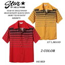 STAR OF HOLLYWOOD HIGH DENSITY RAYON OPEN SHIRT “ELVIS DOTS” スターオブハリウッド 半袖 レーヨン オープンシャツ SH38875