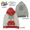 WHITESVILLE SWEAT HOODED PARKA W/PRINT ”PROPERTY OF NCHS ATHLETIC DEPT.” ホワイツビル ヘビースウェット 後付けパーカー WV69041