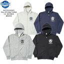 BUZZ RICKSON 039 S FULL ZIP SWEAT PARKA U.S. AIR FORCE バズリクソンズ フルジップ スウェットパーカー エアフォース BR65599