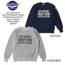 BUZZ RICKSON'S 30th ANNIVERSARY MODEL HORIZONTAL KNITTING HEAVY WEIGHT SWEAT SHIRTS バズリクソンズ30周年 スウェット トレーナー BR69193