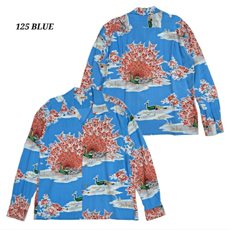 SUN SURF L/S RAYON HAWAIIAN SHIRT “PIKAKE” サンサーフ　長袖ハワイアンシャツ SS29204