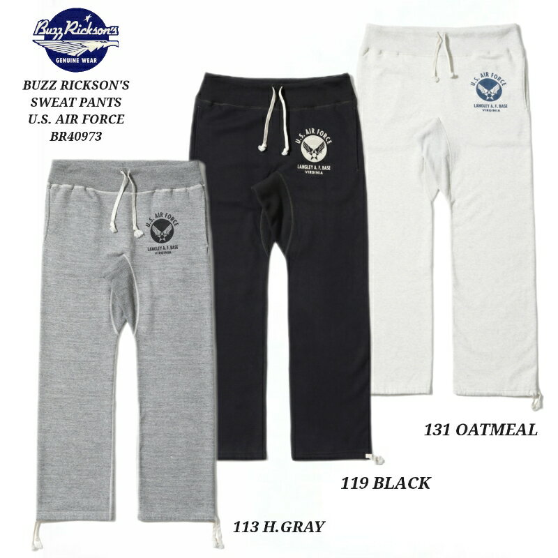 60's U.S.A.F. ラングレー染み込みプリント Sweat