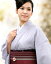 阿波しじら織り 木綿 着物 単衣きもの《仕立代込み》淡い若紫に白藤細縞 No.H17 【受注生産】