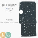 浴衣 メンズ グレー 《 tsumori chisato 》 男性用 紳士 男物ゆかた 単品 お仕立て上がり プレタ 綿100% ツモリチサト 濃いグレー地 ド...