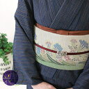 半幅帯 ベージュ オフホワイト 《召しませ華》お仕立て上がり 半巾帯 召しませ花 グレーベージュにミモザ ミモザB(ベージュ)【KK】
