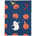 手ぬぐい 梨園染め「ハロウィン 190」《戸田屋商店》カボチャ/コウモリ/おばけ/お菓子/魔女/手拭い/てぬぐい【メール便OK】【TD】