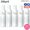 【ポイント3倍!24日20時から】アリミノ BSスタイリング ワックス フォーム 230g ×5個 セット / 【送料無料】 美容室 サロン専売品 美容院 ヘアケア スタイリング剤 ヘアムース フォーム ダメージケア 保湿 束感