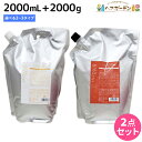 【7/15限定ポイント2倍】デミ ヘアシーズンズ シャンプー 2000mL + トリートメント 2000g 詰め替え 《スムース・モイスチャー・エクストラ》 選べるセット / 【送料無料】 サロン専売品 美容院 ヘアケア demi デミ 美容室 おすすめ品