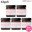 ★最大2,000円OFFクーポン配布中★ココバイ ザ プロダクト ヘアワックス DR（ダマスクローズ） 42g ×5個 セット / 【送料無料】 美容室 サロン専売品 美容院 ヘアケア スタイリング product ワックス オーガニック 保湿 濡れ髪