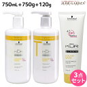 【5/5限定ポイント2倍】シュワルツコフ BCクア カラーセーブ シャンプー a 750mL + トリートメント a 750g + カラーシールドクリーム 120g セット / 【送料無料】 美容室 サロン専売品 美容院 ヘアケア schwarzkopf シュワルツコフ おすすめ品