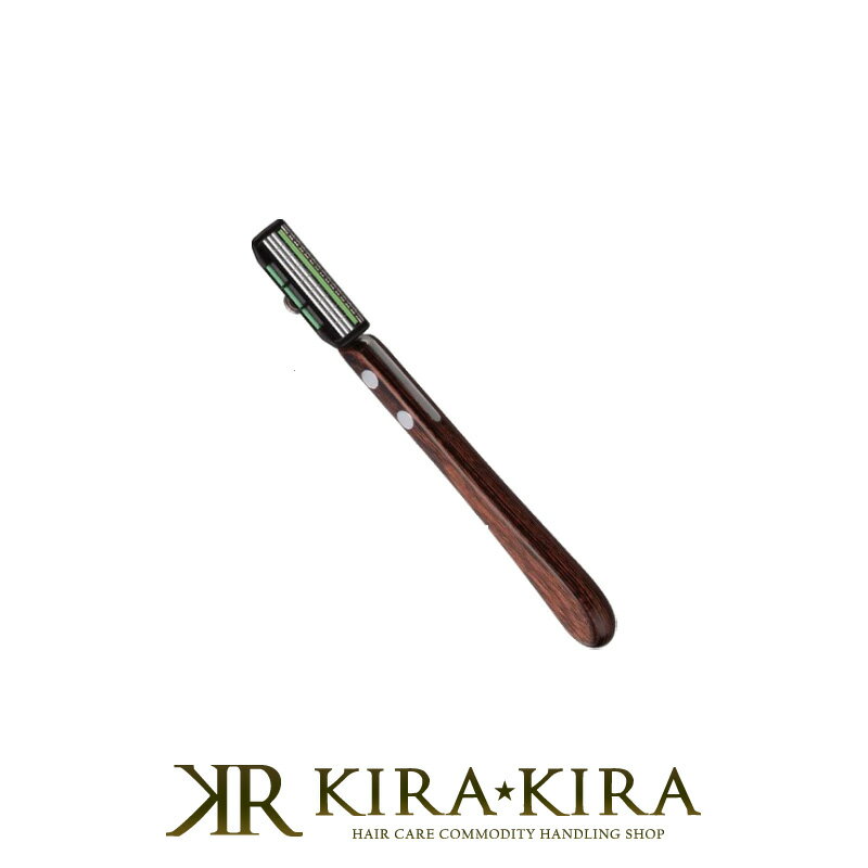 【LINE登録で300円クーポン】FEATHER フェザー プロフェッショナル エフシステムレザー 木柄 PF-RW|シェービング 顔そり レディース 顔そり ...