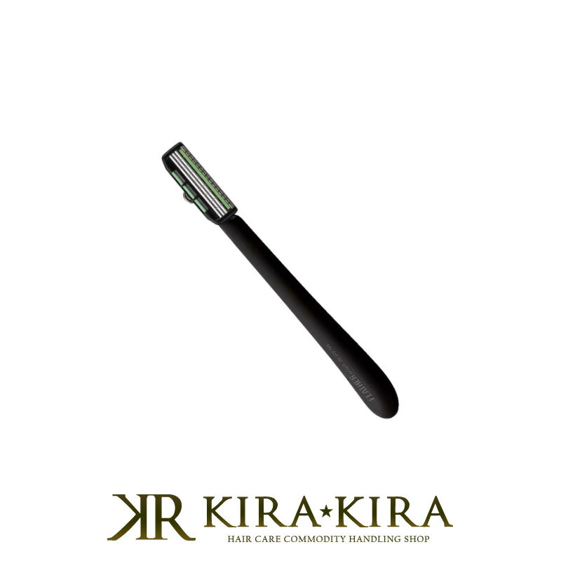 【LINE登録で300円クーポン】FEATHER フェザー プロフェッショナル エフシステムレザー ブラック PF-RK|シェービング 顔そり レディース 顔そ...