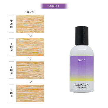 ホーユー ソマルカ カラーシャンプー 150ml|パープル ピンク アッシュ ブラウン カラー ヘアカラー ブリーチ 褪色 黄ばみ シルバーシャンプー ムラサキシャンプー ムラシャン アミノ酸系 カラーケア カラー用