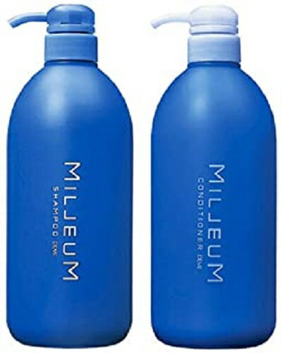 《セット・送料無料》【デミ】ミレアム ヘアケア シャンプーa 800mL&コンディショナー 800mL ポンプボトルセット サロン専売品