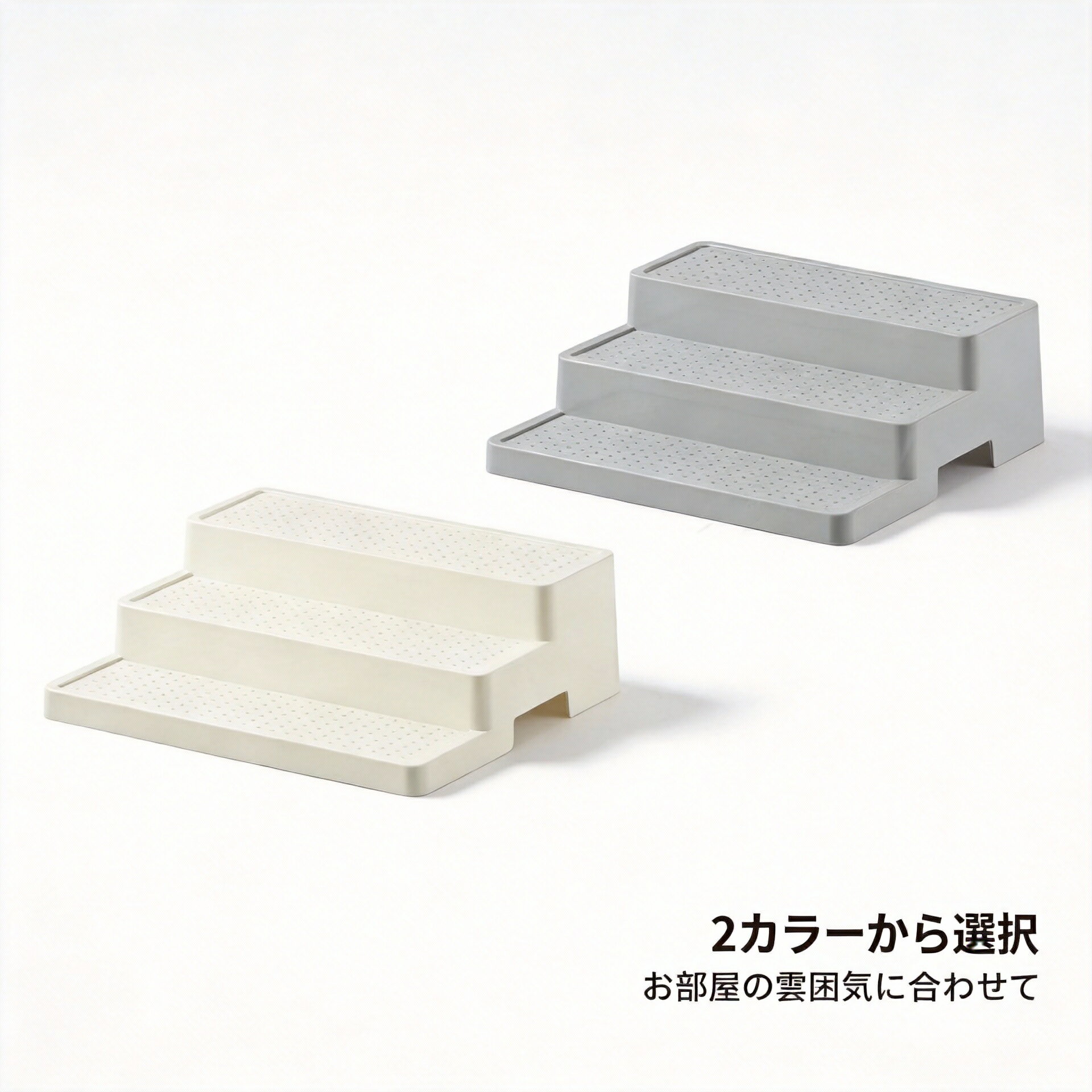 Rakuten - 伸縮 キッチンラック 【完成品 隙間収納】 3段 スリム 収納棚 軽量 コンロ横 デスク収納 ディスプレイラック マルチシーン ホワイト グレー TADAU