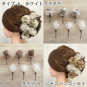 【当日発送】成人式 髪飾り 卒業式 花 ヘアアクセサリー 白 赤 ゴールド 金 紫 黄色 ピンク 緑 青 和装 ドライフラワー プリザーブドフラワー ヘッドドレス 結婚式 ブライダル ウェディング 花嫁 七五三 着物 振袖 袴 色打掛 かすみ草 紫陽花 発表会 浴衣 成人式前撮り 2