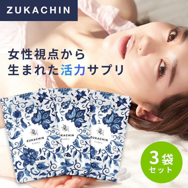 楽天RAVIPA online storeマカ 亜鉛 活力 サプリ zukachin ズッカチン お得 3袋セット 高麗人参 トンカットアリ アルギニン シトルリン アカガウクルア さっchannel