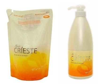 クラシエ　ヘアクリエステ　フルーツ　コンディショナー詰替500ml+詰替え用空ボトル1個付き