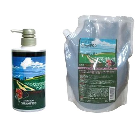 ザクロ精炭酸シャンプー800ml 詰替え用＋500mlポンプ